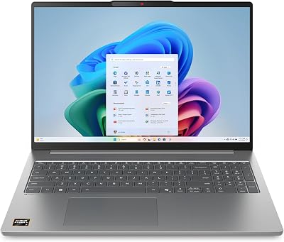 Lenovo IdeaPad Slim 5 16AKP10 (83HY008EMH) | Laptop 16" WUXGA | AMD Ryzen AI 7 350 | 16 GB RAM | 1 TB SSD | AMD Radeon 860M Graphics | Wi-Fi 7 | Win 11 Home | QWERTY Toetsenbord | Luna Grey