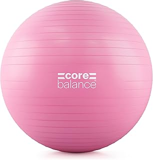 Core Balance, Barstproof Gymnastiekbal - voor Fitness Yoga Zwangerschap - 55cm 65cm 75cm 85cm - incl. Luchtpomp
