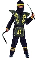 Ciao Ninja Fighter kinderkostuum met wapenset - outlet/retourdeal