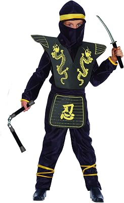 Ciao Ninja Fighter kinderkostuum met wapenset - outlet/retourdeal