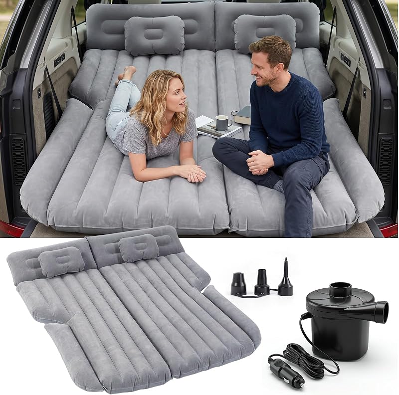 Sekey Automatras met 12 V-luchtpomp voor roadtrips - outlet/retourdeal