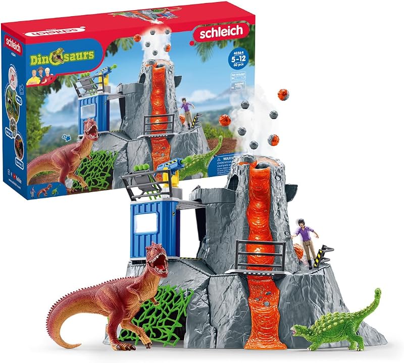Schleich 42564 DINOSAURS Grote vulkaanexpeditie - outlet/retourdeal