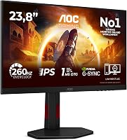 AOC 24G4ZR 23 8 inch FHD monitor (260 Hz) Fast IPS Panel 0 - outlet/retourdeal