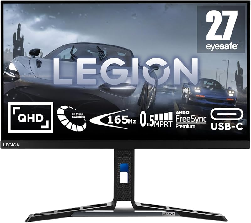 Lenovo Legion Y27H-30 68.6 Cm (27) 2560 X 1440 Pixels Black - tweedehands - als nieuw — outlet/retourdeal