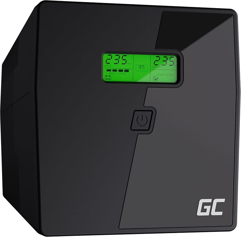 Green Cell RTII UPS Rack Online 3000VA 2700W met LCD-Display - outlet/retourdeal
