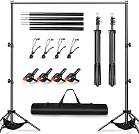 Achtergrond Stand Kit 3m x 2m (9.8ft bij 6.5ft) Fotografie - outlet/retourdeal