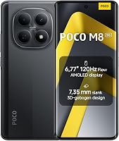 XIAOMI POCO M8 Smartphone 8+256GB Black 6.77" 120Hz FIoW AMOLED - outlet/retourdeal