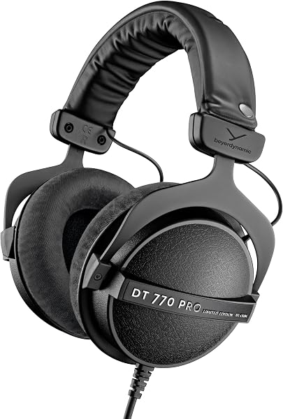 beyerdynamic DT 770 PRO 80 Ohm zwart Limited Edition gesloten - outlet/retourdeal