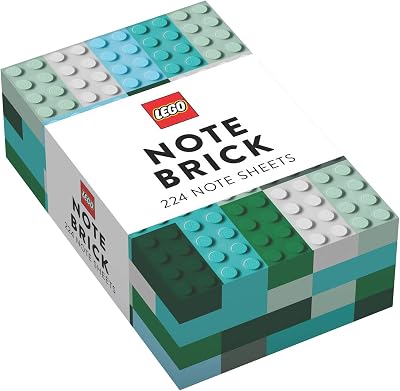 LEGO Note Brick (Blue-Green): 224 note sheets (Blue-Green) - outlet/retourdeal