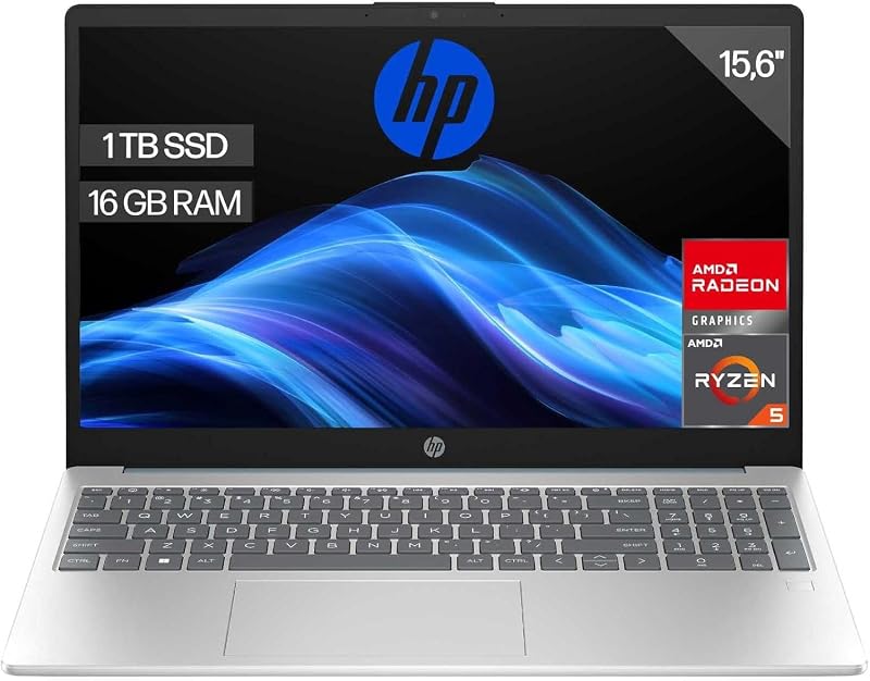 HP Laptop 39 6 cm (15 6 inch) FHD (AMD Ryzen 5-7520U - tweedehands - zeer goed — outlet/retourdeal