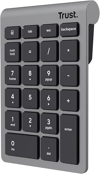 Trust Xalas Draadloos Numeriek Toetsenblok voor Laptop - tweedehands - als nieuw — outlet/retourdeal