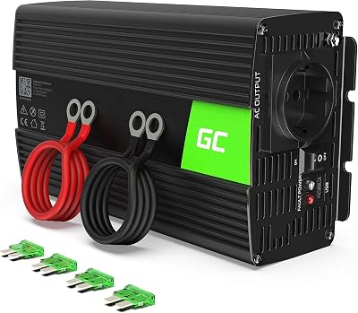 Green Cell Omvormer Spanning 12V naar 230V 150W/300W Zuivere Sinus Auto Stopcontact Mobiele Stroomvoorziening Laptop Oplader Camper