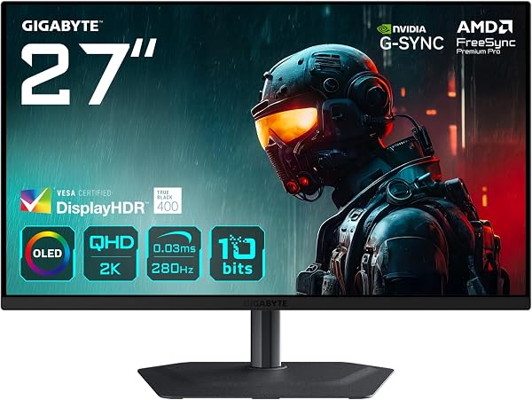 Gigabyte MO27Q2A 27" OLED 2K QHD Gaming Monitor - tweedehands - als nieuw — outlet/retourdeal
