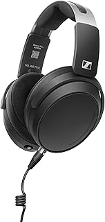 Sennheiser Gesloten professionele studio-hoofdtelefoon, 3 m spiraalkabel inbegrepen, opname-oorkussens en draagtas