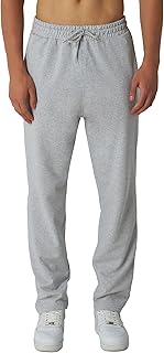 ROSS CAMP Joggingbroek voor heren, lange sportbroek, katoen, vrijetijdsbroek, trainingsbroek, sportbroek, joggingbroek, loopbroek, katoen, breed, modern