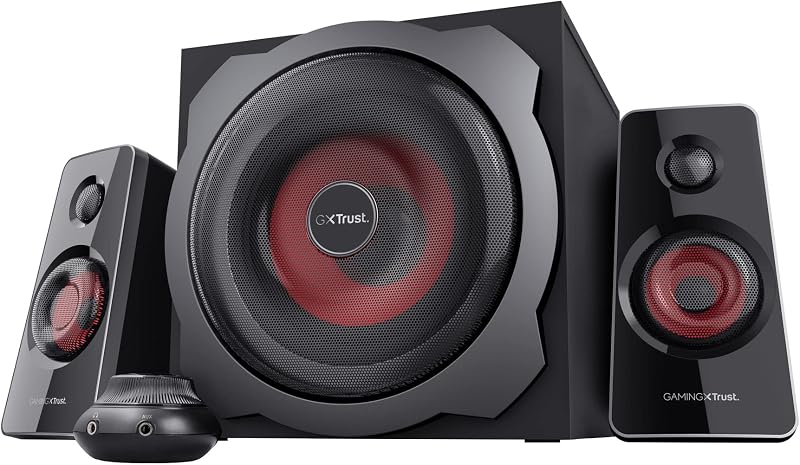 GXTrust Gaming Luidsprekersysteem PC Speakers Subwoofer 120 W - outlet/retourdeal