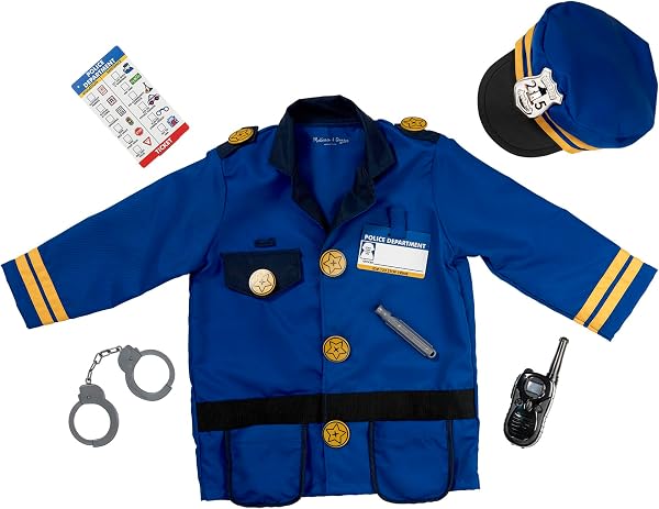 Melissa & Doug Verkleedset politie - outlet/retourdeal
