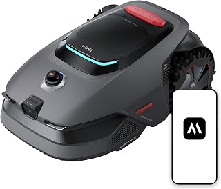MOVA LiDAX Ultra 1200 robotmaaier, RTK-vrij & automatische mapping met 360° 3D-LiDAR & AI-beeldherkenning, maaien tot op 5 cm van de rand, huisdiervriendelijke modi, U-vormige efficiëntie