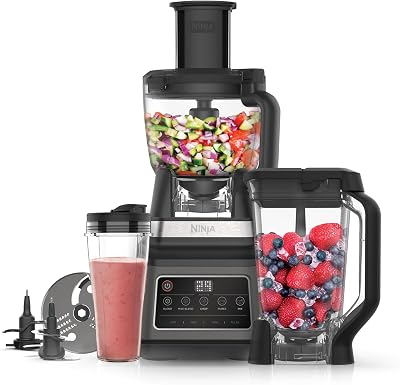 Ninja 3-in-1 Foodprocessor & Blender met 5 Automatische Programma's - outlet/retourdeal