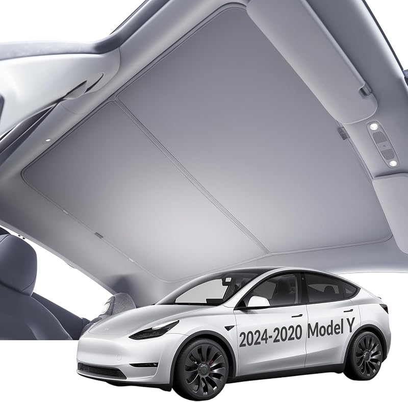 VION Dakzonnescherm voor Tesla Model Y 2020-2024 - tweedehands - als nieuw — outlet/retourdeal