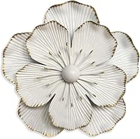Metalen bloem muurkunst decor - outlet/retourdeal