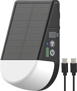 Brennenstuhl oplaadbare zonne-LED buitenlamp KL 300 AS (250lm, wandlamp met bewegingssensor, IP54, 3 lichtniveaus, max. 20u brandduur, adapter voor inschuiven in kederrail bijv. op een caravan)