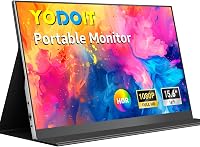 Yodoit Draagbare Monitor 15.6" 1920×1080 FHD Monitor Scherm IPS - outlet/retourdeal