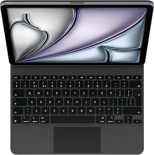 Apple Magic Keyboard-hoes voor de 13-inch iPad Air (M3), comfortabel typen, ingebouwde trackpad, Engels (VK) - Zwart