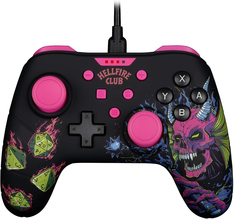 Konix Stranger Things Wired Controller voor Nintendo Switch - outlet/retourdeal