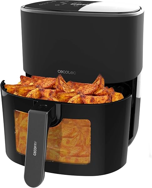 Cecotec Cecofry Fantastik Window 6500 Plus Airfryer zonder olie - tweedehands - als nieuw — outlet/retourdeal