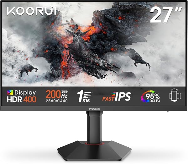 KOORUI G2722P 27 Inch Gaming Monitor - tweedehands - als nieuw — outlet/retourdeal