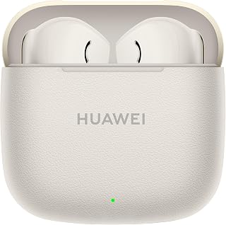 HUAWEI EarBuds FreeBuds SE 3, Tot 42 uur luisteren bij gebruik, 10 minuten Snel opladen, naadloze audio-beeld synchronisatie, Bluetooth 5.4, IP54 Stof-en spatwaterbestendigheid, Beige