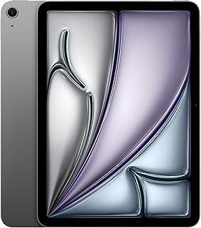 Apple iPad Air 11‑inch (M4): Liquid Retina-display, 128 GB, 12‑MP camera aan de voor- en achterkant, wifi 7 met Apple N1, Touch ID, batterij voor een hele dag – Spacegrijs