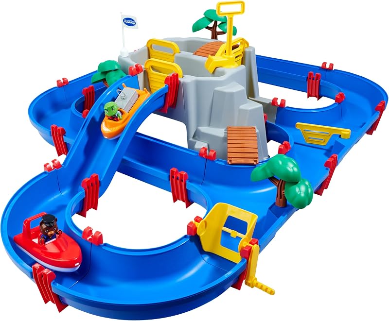 AquaPlay - Mountainlake Waterbaan - 42-delig - Afmetingen - 126 x 88 cm - Blauw - Vanaf 3 jaar