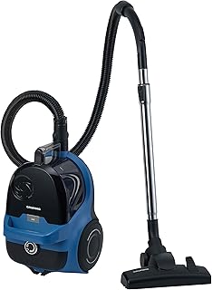 Grundig VCC 6570 Vloerstofzuiger, blauw/zwart, 890 W, 3,4 liter