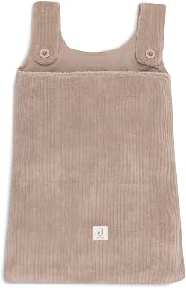Jollein Cloudy Rib Opbergzak voor in de box, knuffeldier opslag, babybedorganizer, speelgoedzak, 65 x 42 x 10 cm