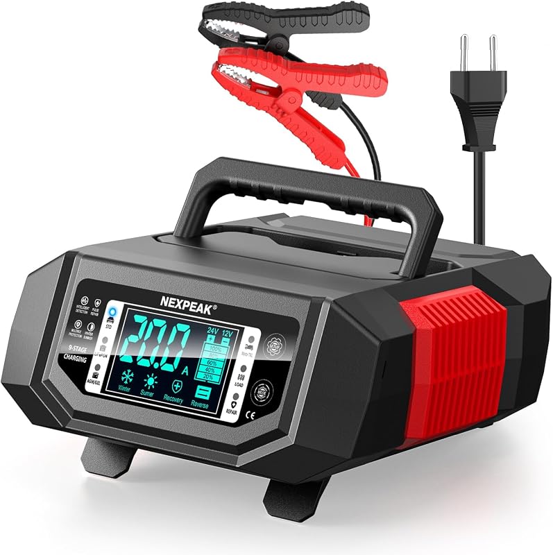 NEXPEAK LiFePO4 Auto-acculader - tweedehands - zeer goed — outlet/retourdeal
