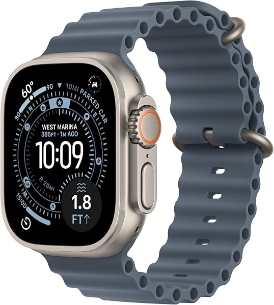 Apple Watch Ultra 3 GPS + Cellular 49 mm Premium hardloop- en - tweedehands - zeer goed — outlet/retourdeal