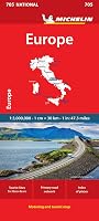 Michelin Europa: Straßen- und Tourismuskarte 1:3.000.000: 705 - outlet/retourdeal