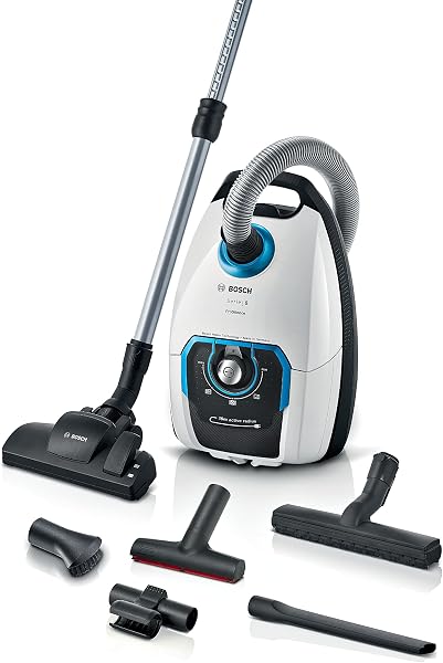 Bosch Stofzuiger met zak ProSilence serie 8 BGB75XSIL - outlet/retourdeal