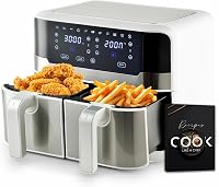 MasterPro Rocket Duo 900 Heteluchtfriteuse dubbel - outlet/retourdeal