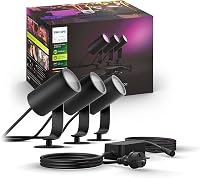 Philips Hue Lily Tuinspot 3-Lichts Basis Set - tweedehands - zeer goed — outlet/retourdeal