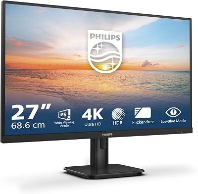 Philips 27e1n1800a/00 27´´ 4k Ips Led Monitor One Size - tweedehands - zeer goed — outlet/retourdeal