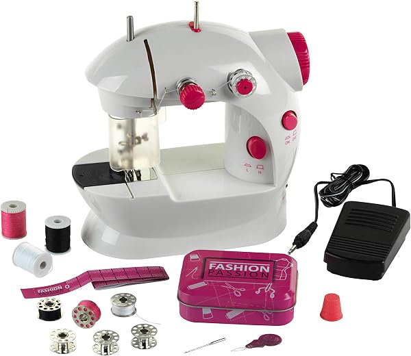 Theo Klein 7901 Fashion Passion kindernaaimachine I Met voetpedaal - outlet/retourdeal