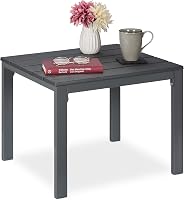 Relaxdays balkontafel met houtlook - outlet/retourdeal