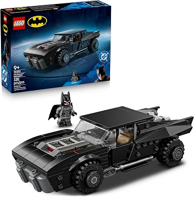 LEGO DC The Batman Batmobile – Superhelden Speelgoed – Auto Bouwpakket voor Kinderen – Verjaardagscadeau voor Jongens, Tieners en Fans vanaf 9 jaar – 76332
