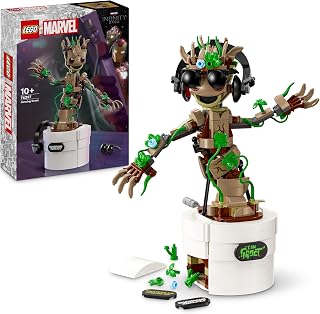 LEGO | Marvel Dansende Groot Bouwbaar Actiefiguur Speelgoed voor Kinderen, Guardians of the Galaxy Personage, Rollenspel Cadeau voor Jongens en Meisjes 76297