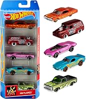 Hot Wheels Set van 5 speelgoedauto's in schaal 1:64 - outlet/retourdeal