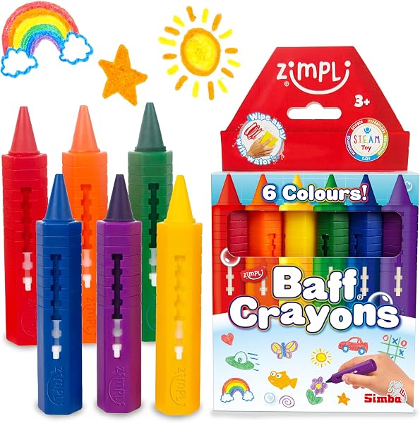 Zimpli Kids 6 grote badspeelgoed voor kinderen - outlet/retourdeal