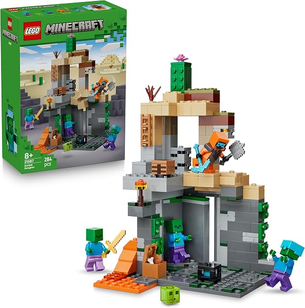 LEGO Minecraft Zombiekerker Bouwpakket voor Kinderen - outlet/retourdeal